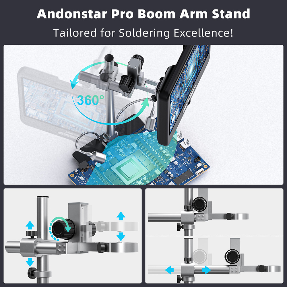 Andonstar First 4K 60FPS AD210 - Electronics Repair Microscope review and price