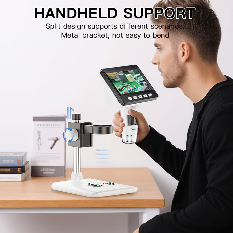 Digital Microscope with 4.3inc - Electronics Repair Microscope review and price