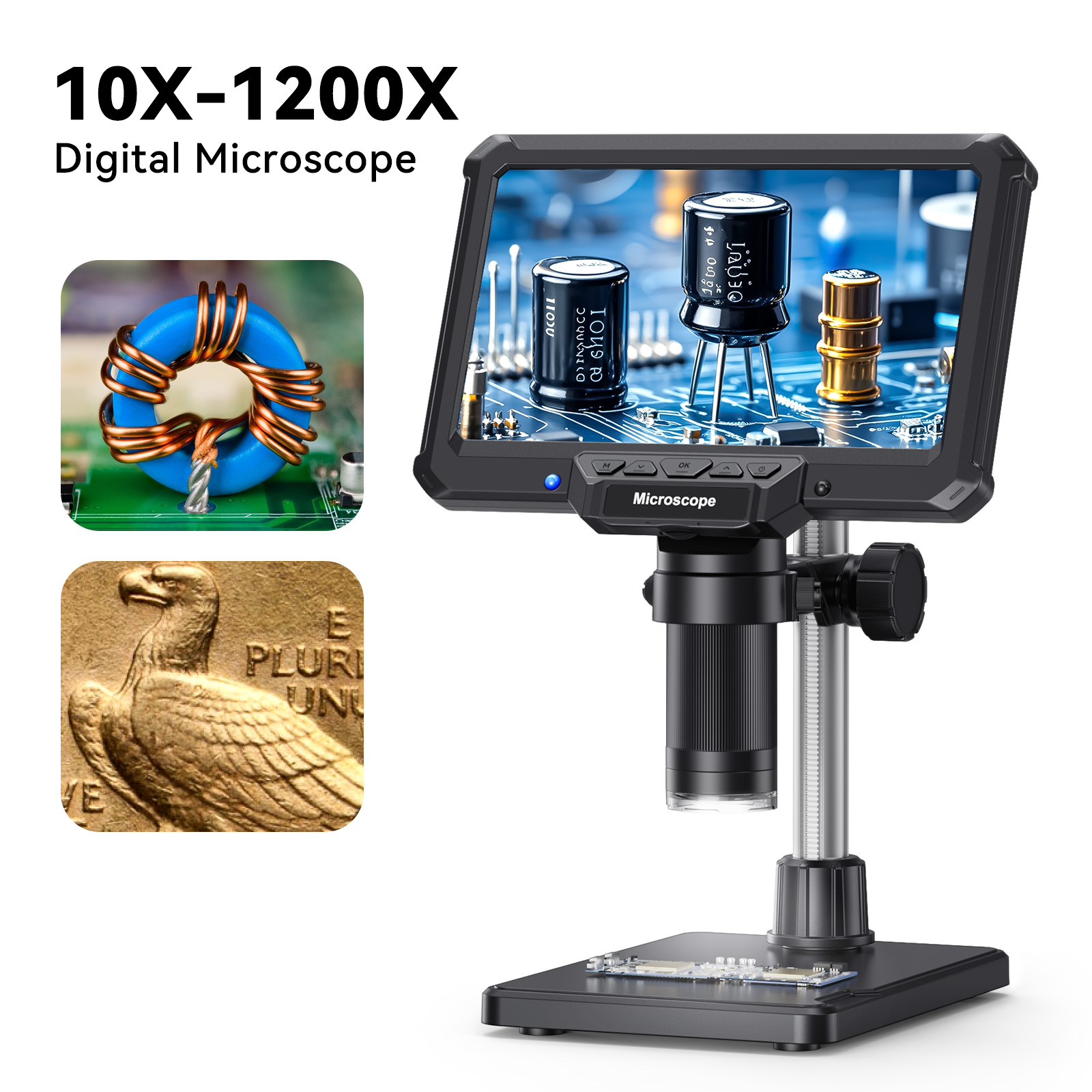 Hayve 7inch Digital Microscope - Electronics Repair Microscope review and price
