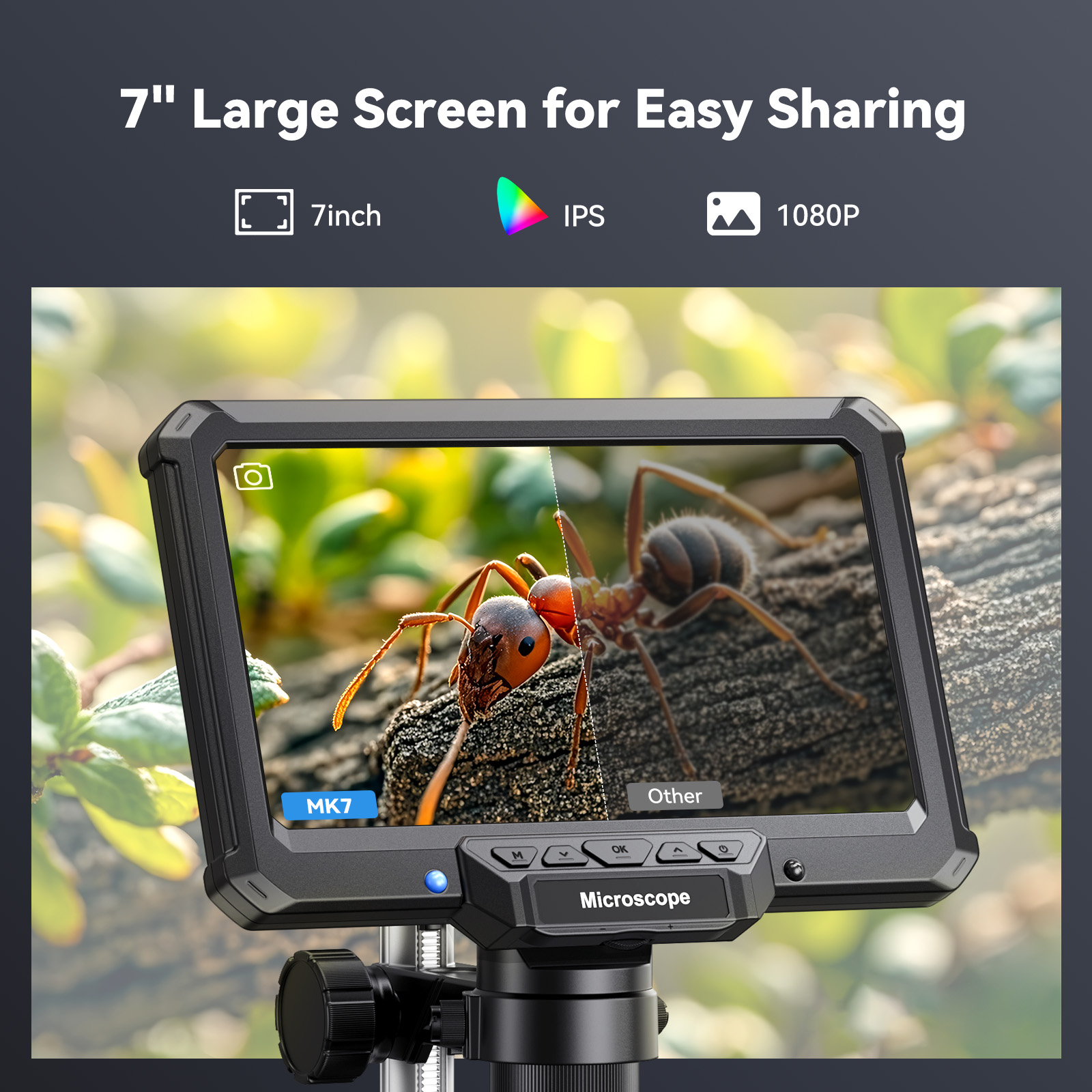 Hayve 7inch Digital Microscope - Electronics Repair Microscope review and price